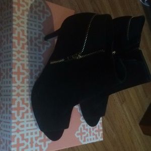 Mark Fisher open toe high heel bootie